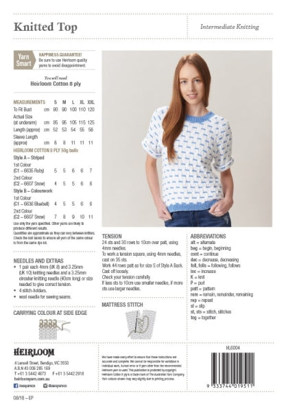 HEIRLOOM - Knitted Top (002)