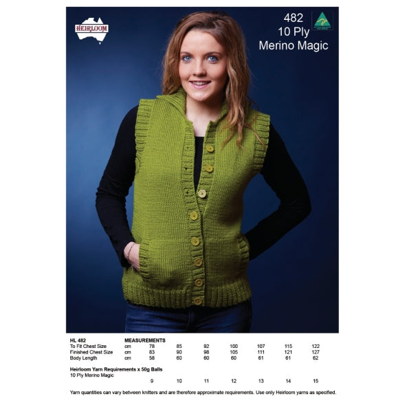 HEIRLOOM - Vest With Pockets (482)