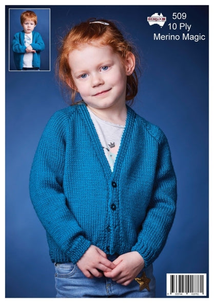HEIRLOOM - Classic Raglan V-Neck Cardi (509)