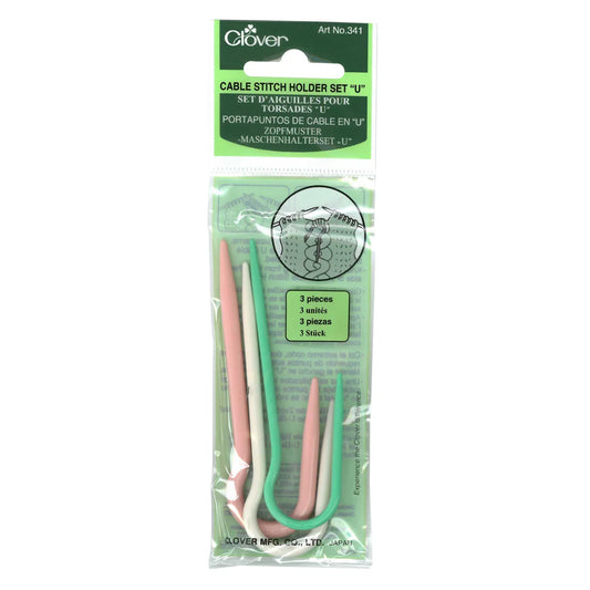 CLOVER - Cable Stitch Holder (U Shape)