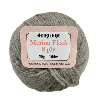 HEIRLOOM - Merino Fleck 8ply