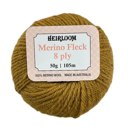 HEIRLOOM - Merino Fleck 8ply