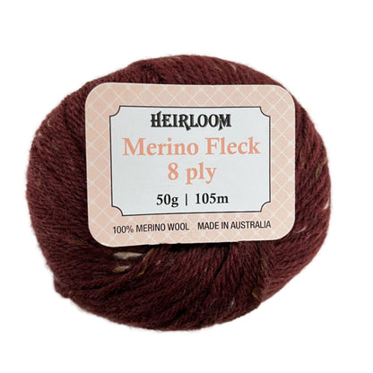 HEIRLOOM - Merino Fleck 8ply