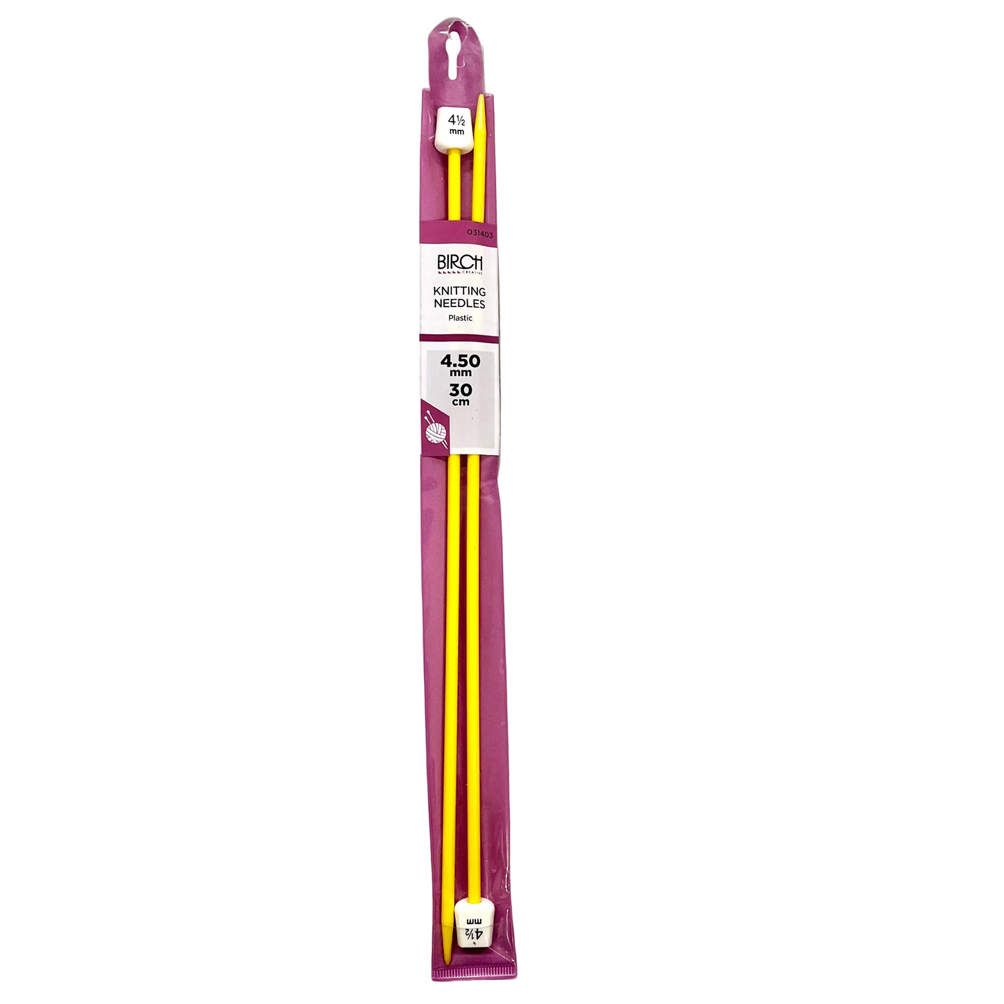 BIRCH - Plastic Knitting Needles