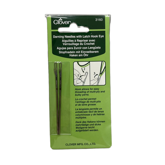 CLOVER - Darning Needles (Latch Hook Eye)