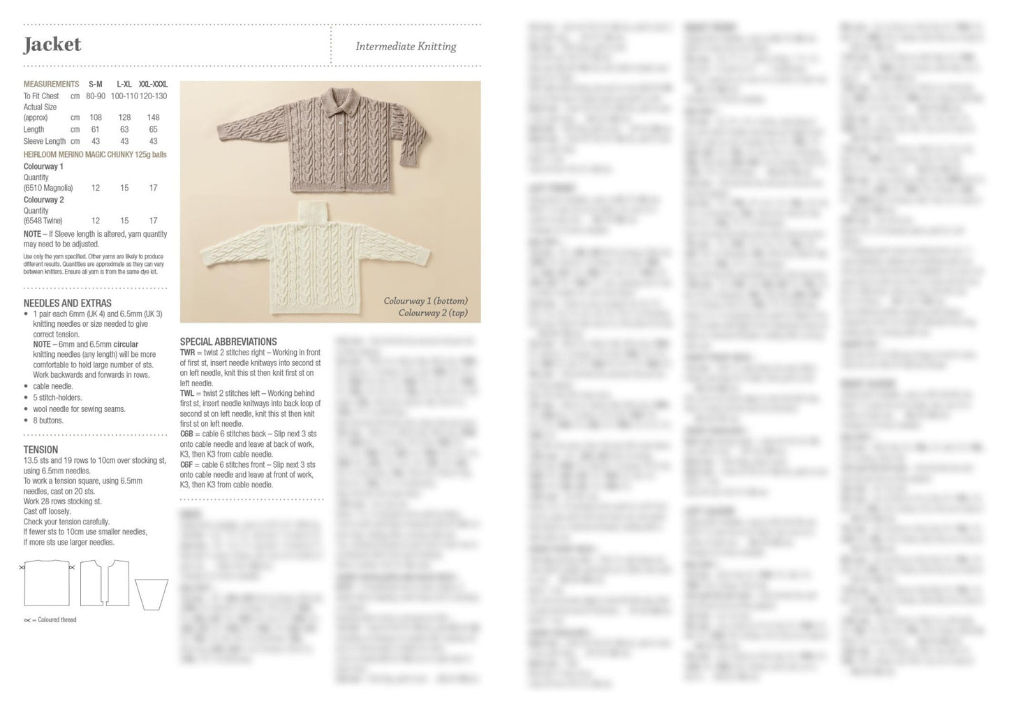 HEIRLOOM - Snowgum Cable Jacket (015)