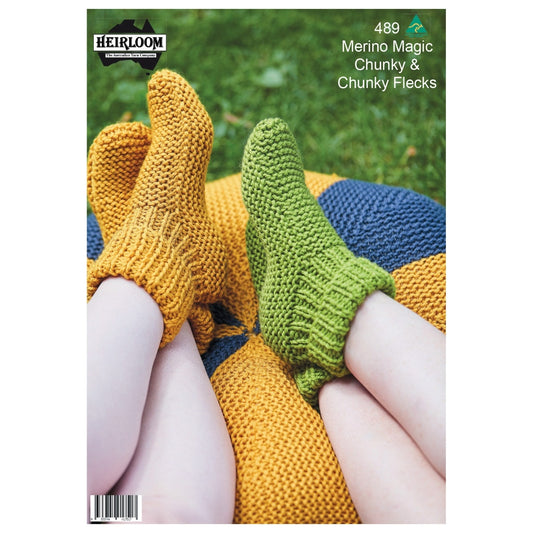 HEIRLOOM - Slipper Socks and Footstool (489)